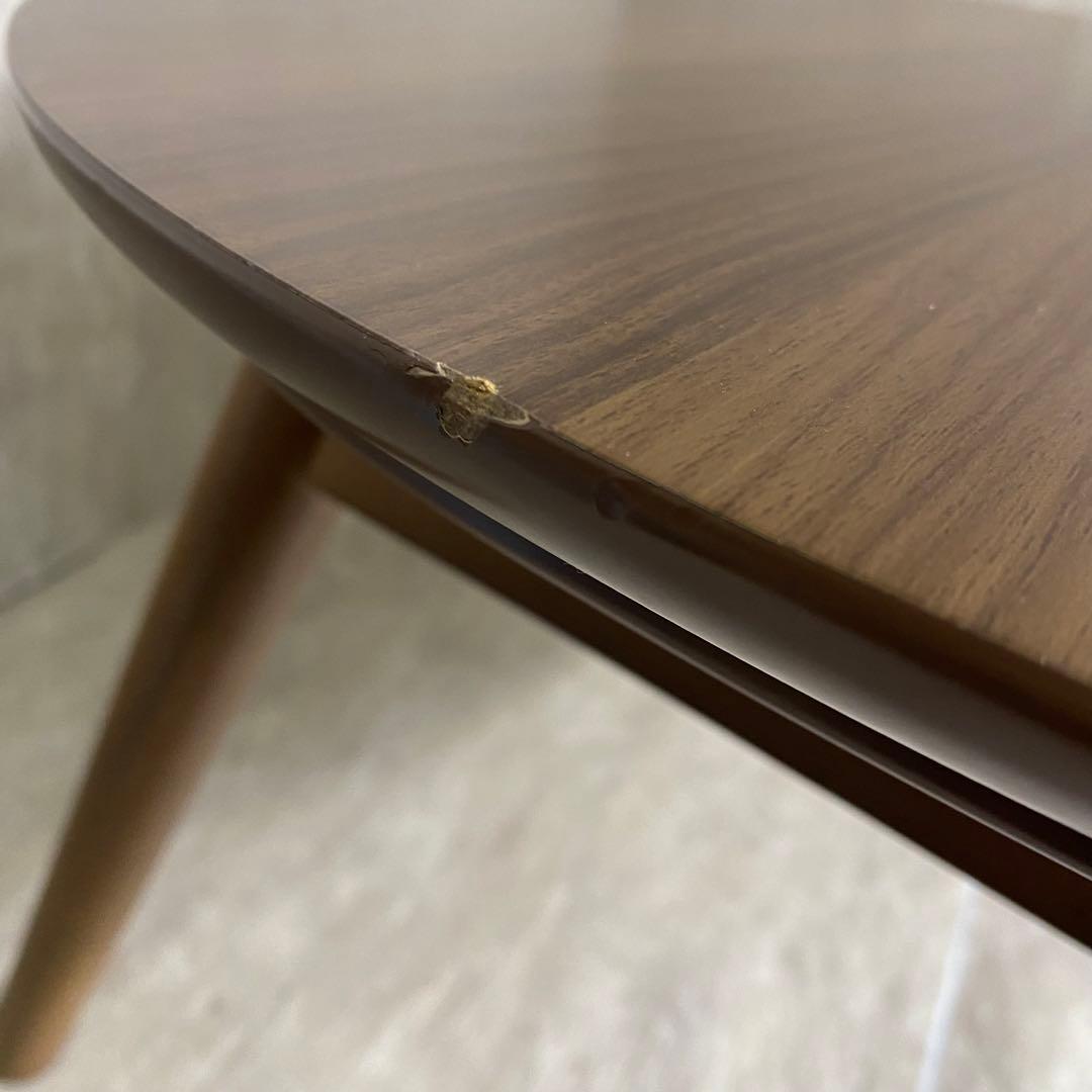 カジュアル　コタツ カルミナ950WN 1人暮らし向き　折り畳み脚　炬燵