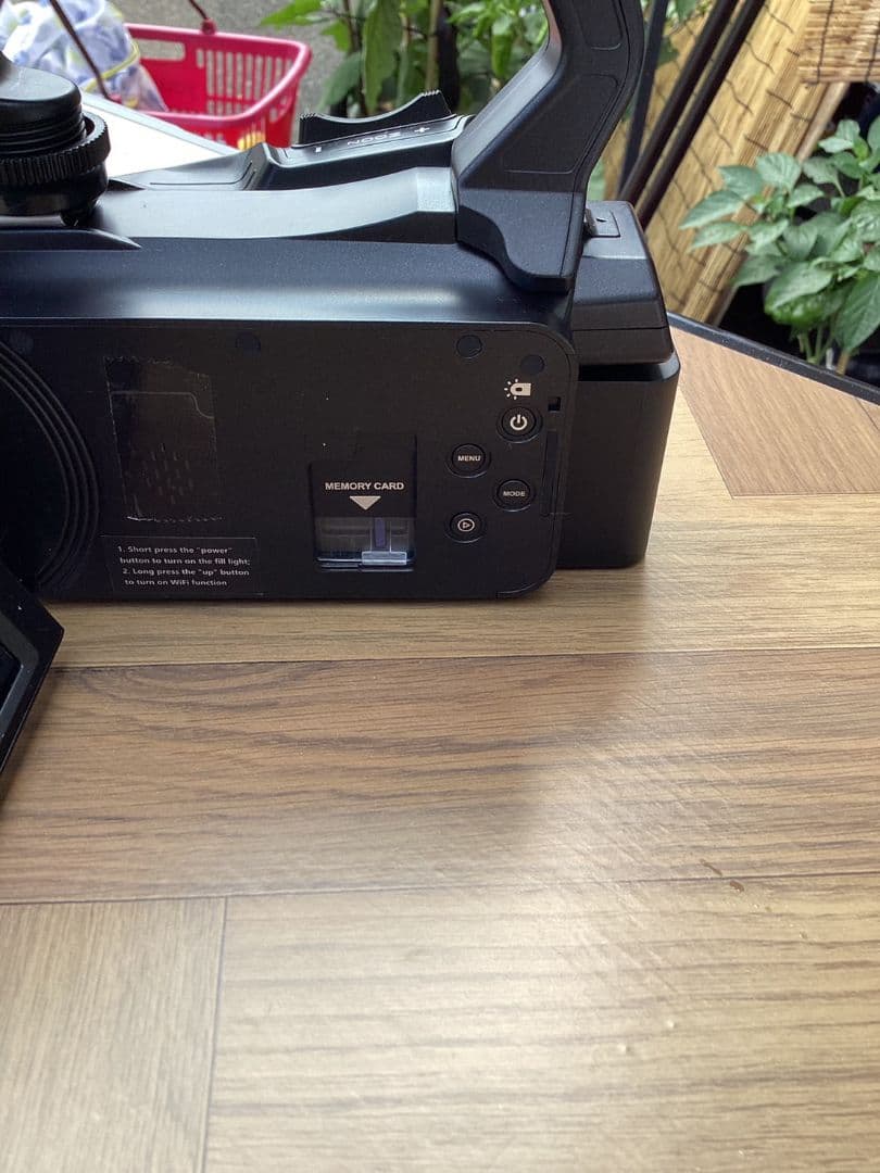 6Kデジタル ビデオカメラ ULTRA　HD Wi-Fi機能付き