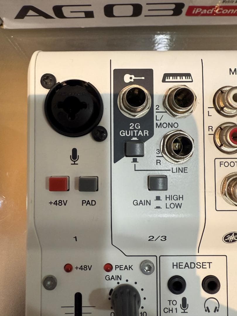 YAMAHA ヤマハ AG03 オーディオインターフェイス 中古品