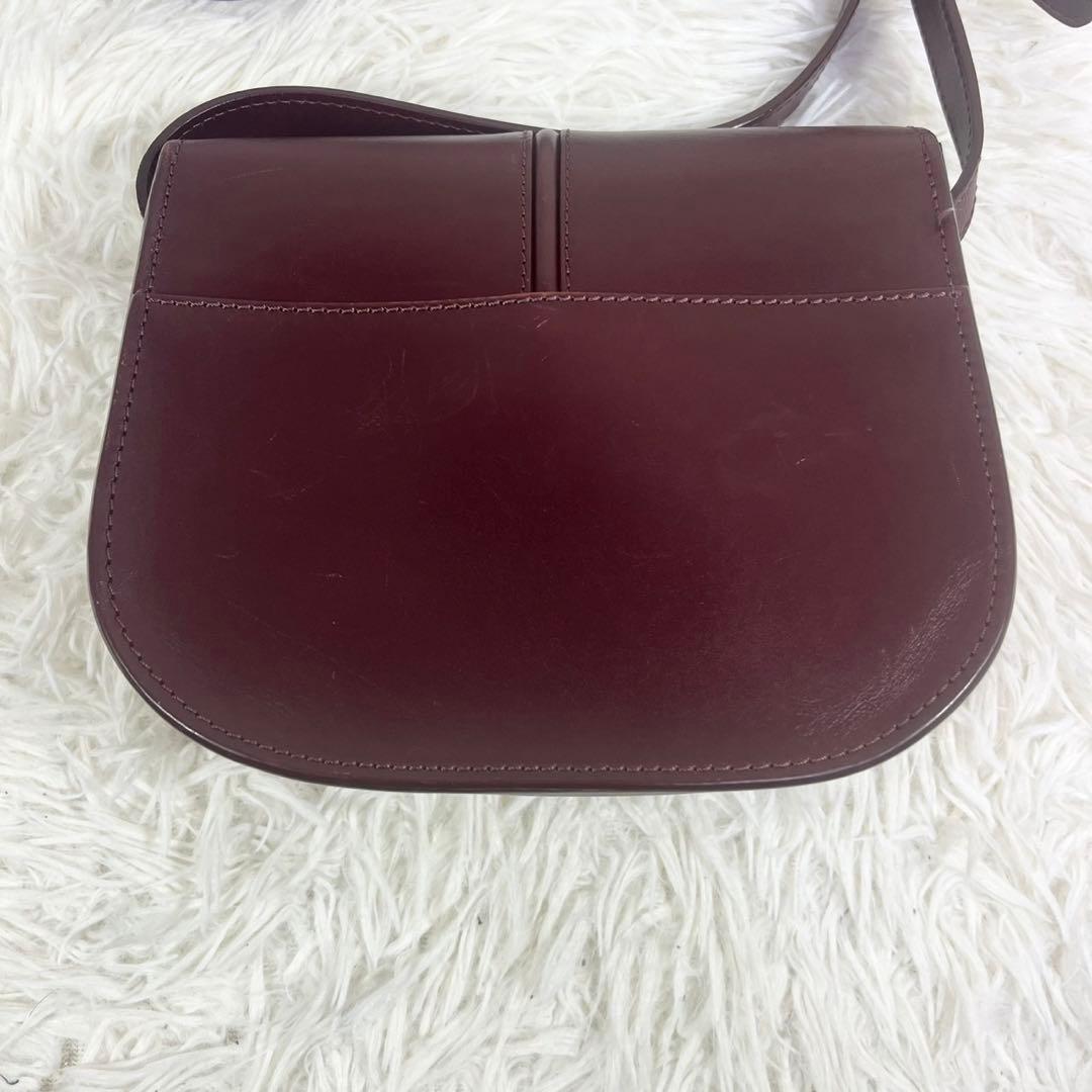 A.P.C. アーペーセー betty ベティ ショルダーバッグ レッド