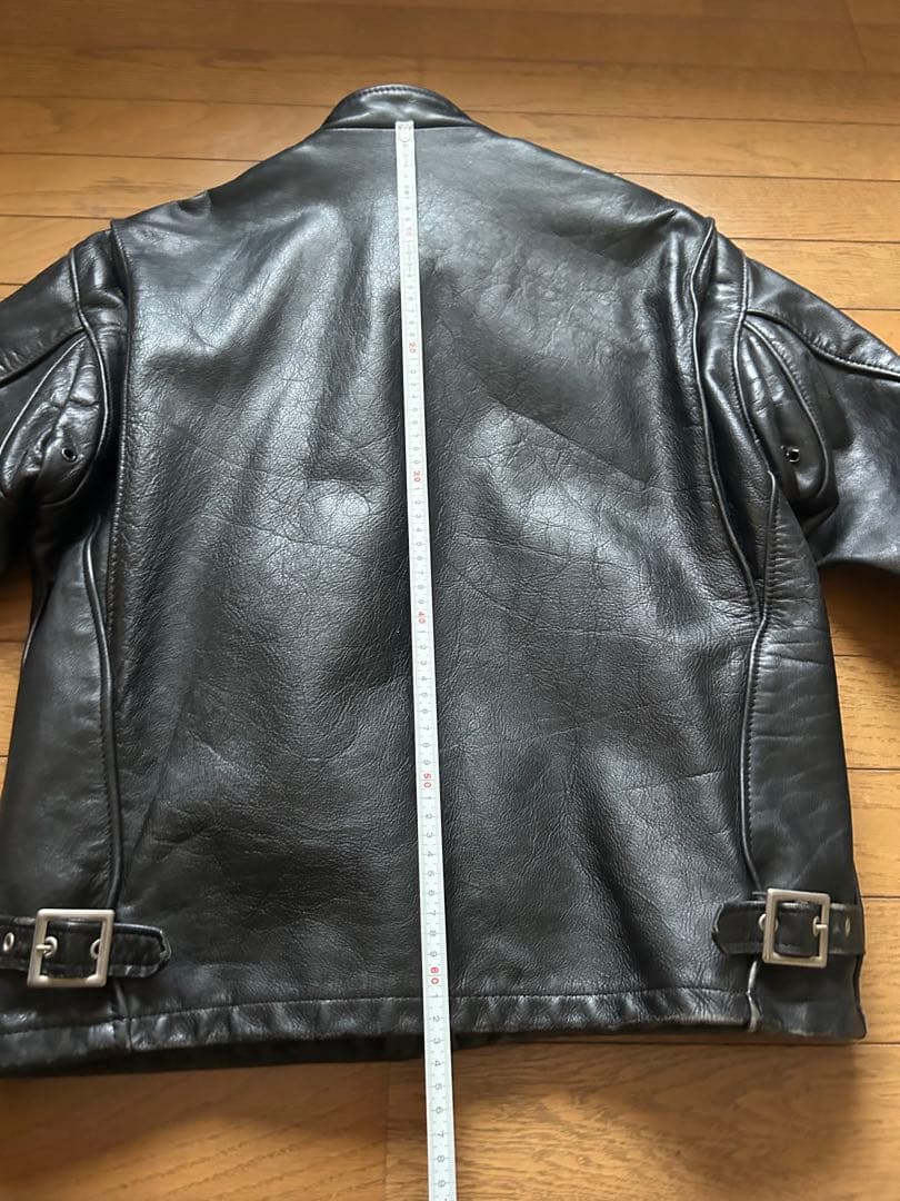 Schott シングルライダース 黒 レザージャケット