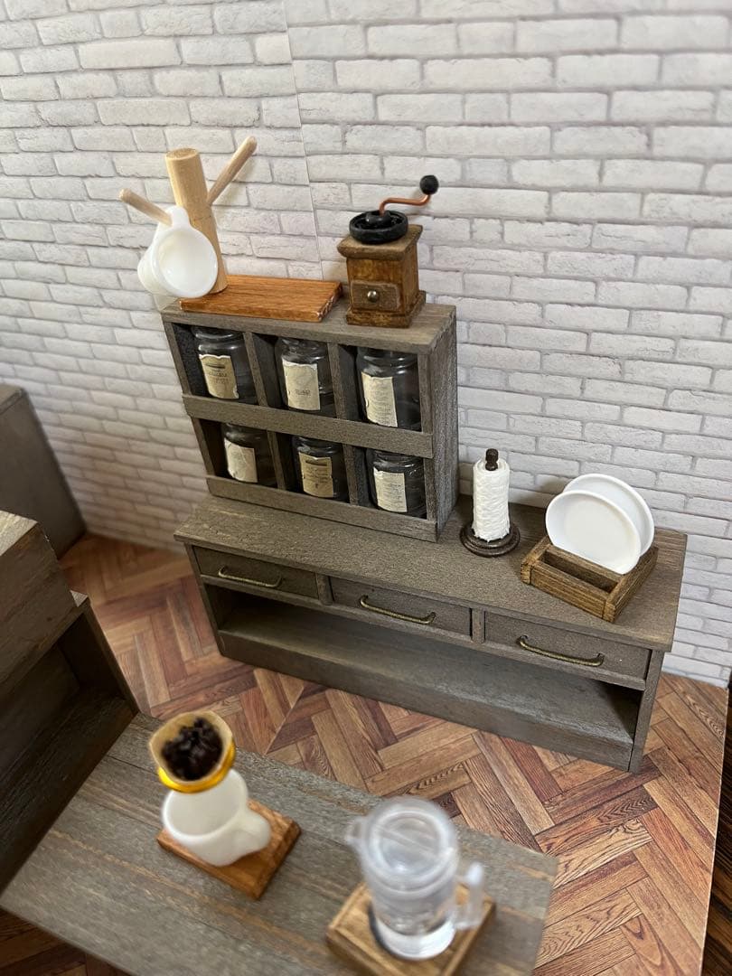 ✳︎no.397 ドールハウス用木製家具セット✳︎ シルバニア　ミニチュア