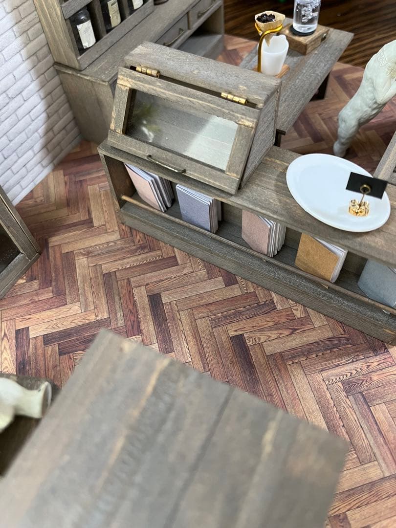 ✳︎no.397 ドールハウス用木製家具セット✳︎ シルバニア　ミニチュア