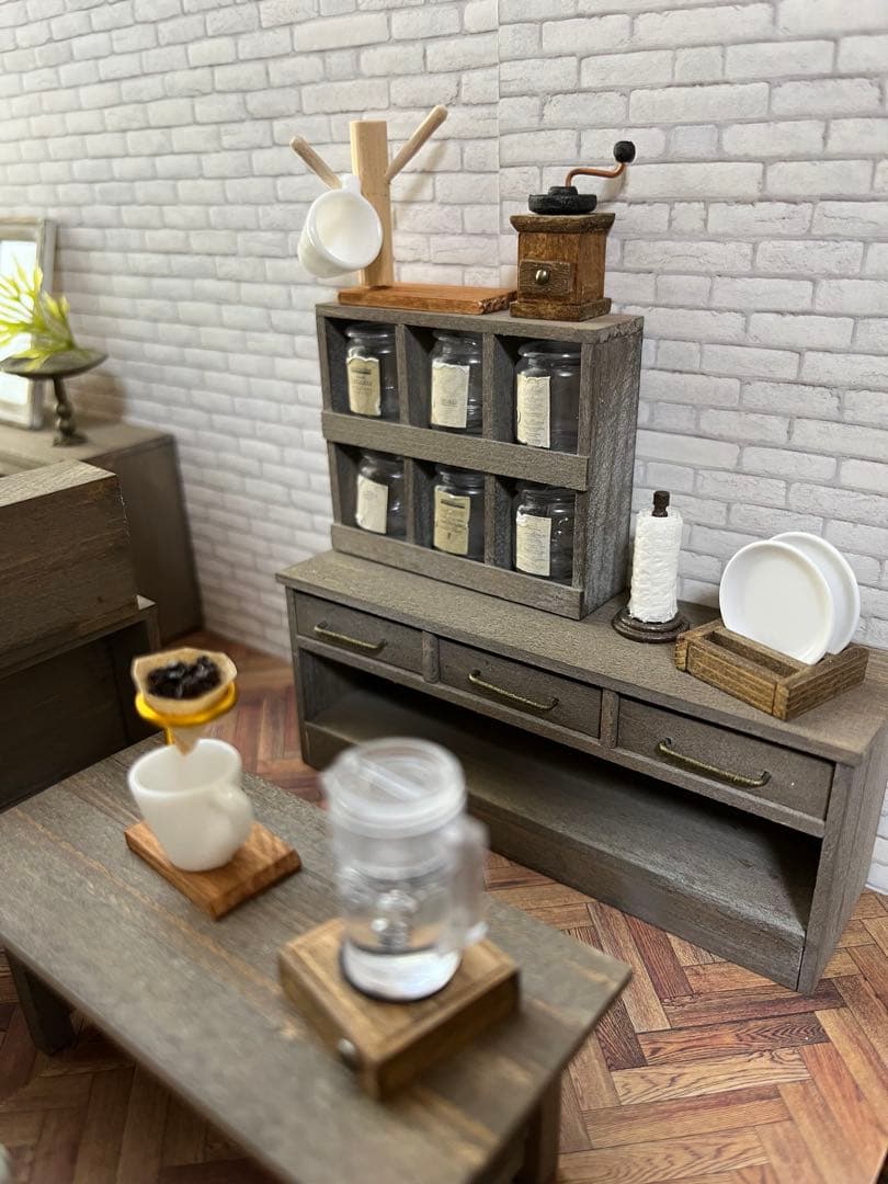 ✳︎no.397 ドールハウス用木製家具セット✳︎ シルバニア　ミニチュア