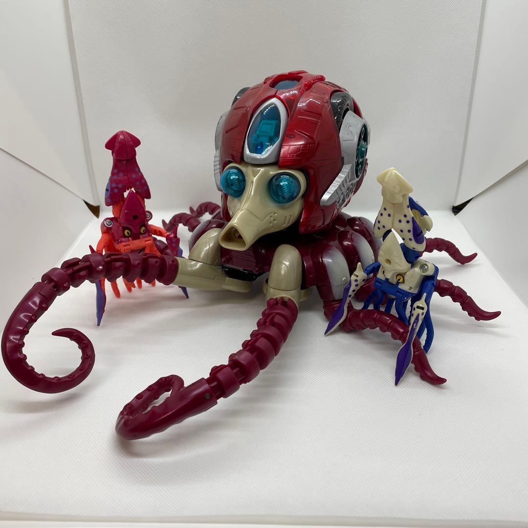 トランスフォーマー ビーストウォーズ タコタンク・イカード・スクーバ セット売り