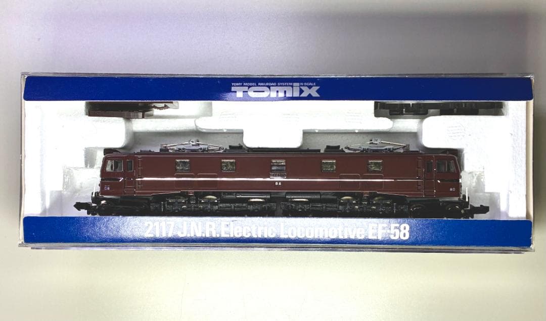 “EF58 61号機“と“サロンエクスプレス東京ファイナルモデル”のフルセット