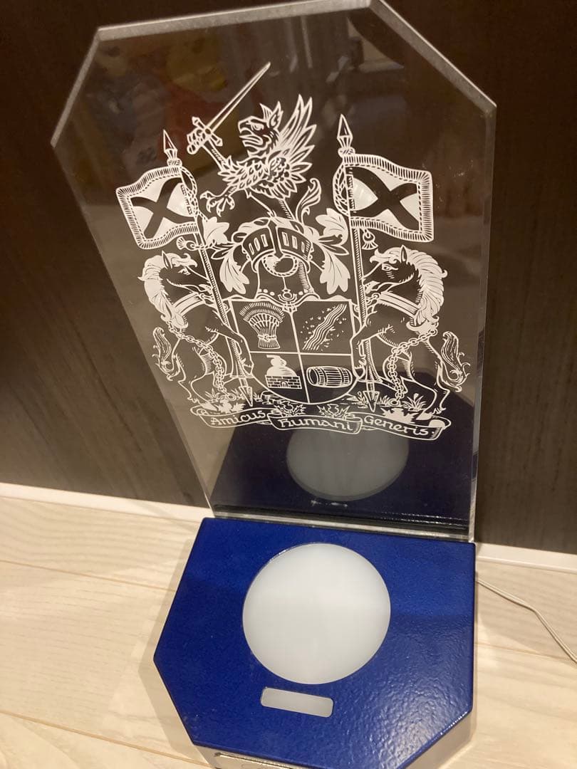 非売品 バランタイン アクリル製 LEDライト ボトルディスプレイ