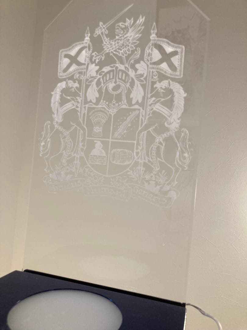 非売品 バランタイン アクリル製 LEDライト ボトルディスプレイ