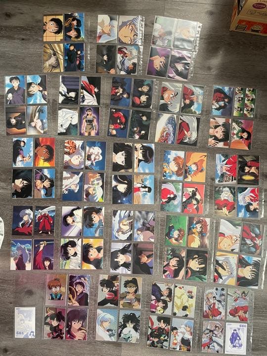 犬夜叉　ブロマイド　カード　コンプリート