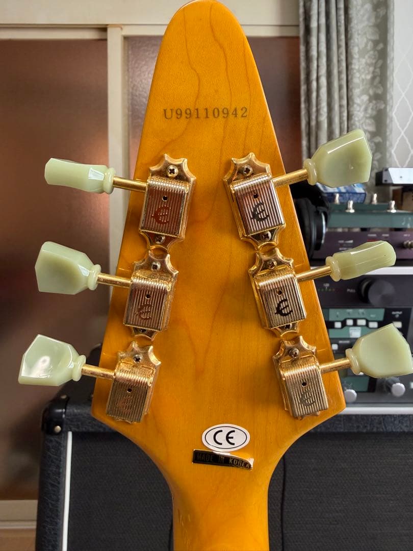 送料無料！エピフォン フライングV コリーナ 99年製 極上個体メンテナンス済