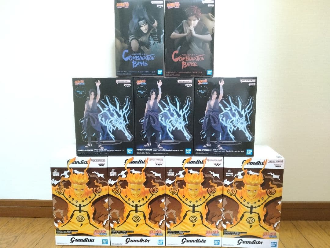NARUTO ナルト サスケ 我愛羅 Grandista フィギュア まとめ売り