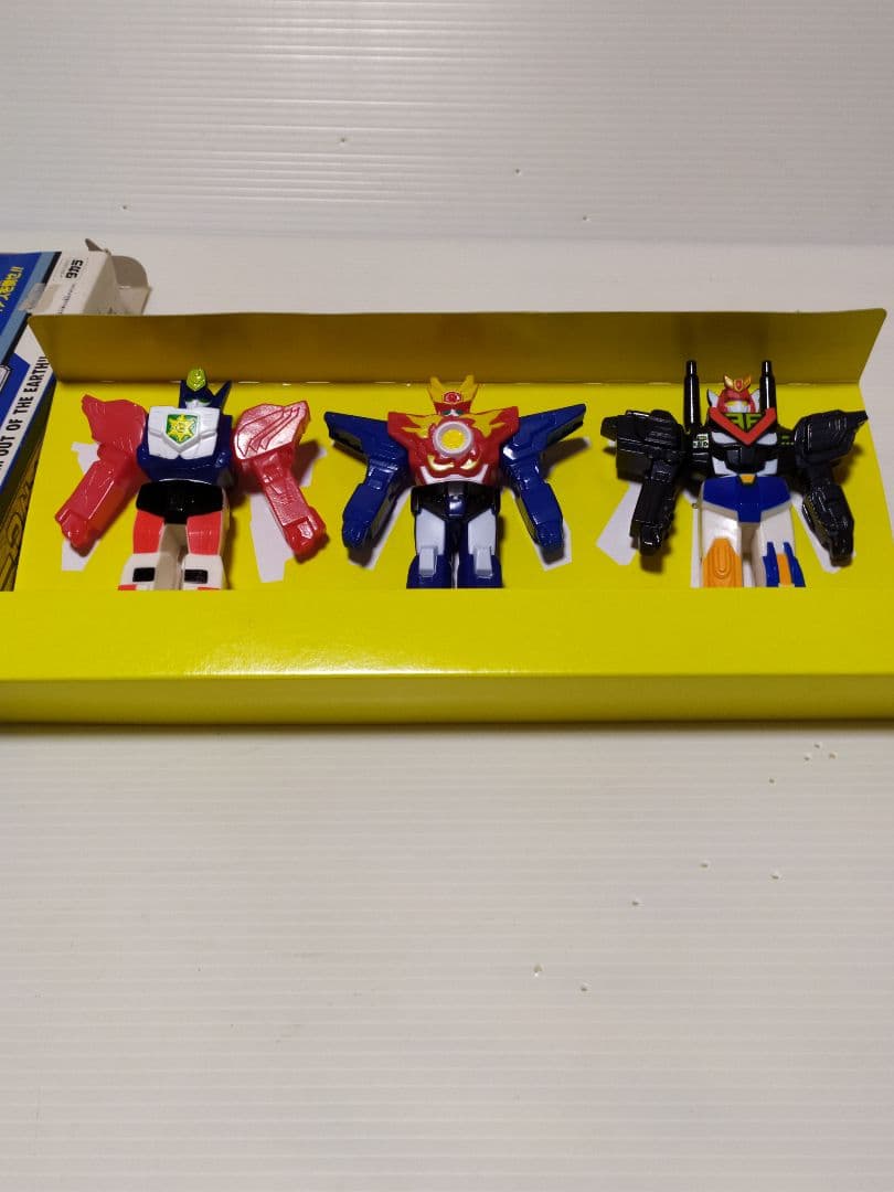 タカラ 太陽の勇者ファイバード 1991ヒーロー3体セット新品未使用