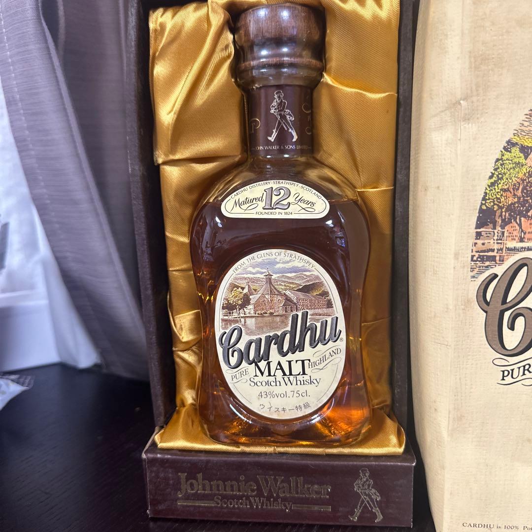 【未開封】Cardhu 12年 スコッチウイスキー 43度　古酒