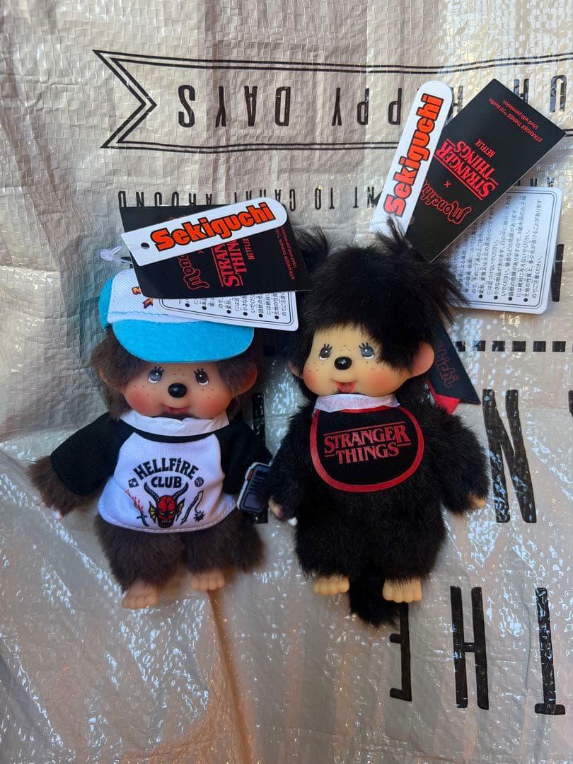 2体セットストレンジャーシングス モンチッチ ストシン ぬいぐるみ