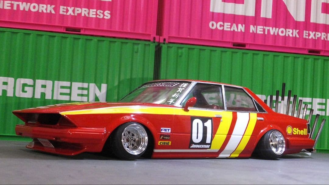 1/20 GX61　マークII ツインカム24 福岡仕様　道東仕様　ノンスリ