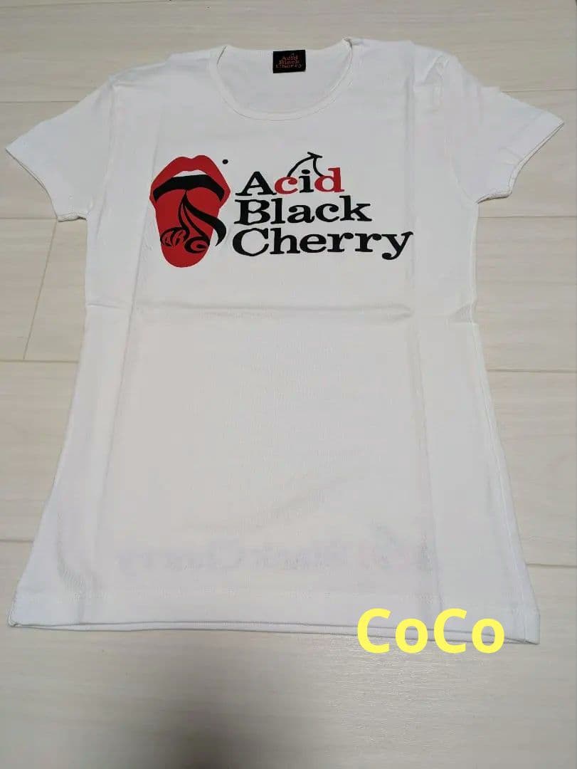【新品】Acid Black Cherry Tシャツ ホワイト　レディース