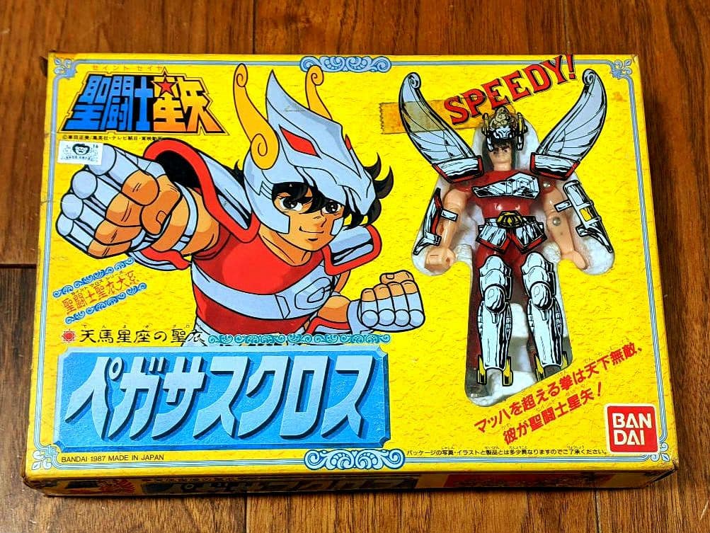 最終【希少初期窓箱①】バンダイ聖闘士星矢 セイントクロスシリーズ ペガサスクロス
