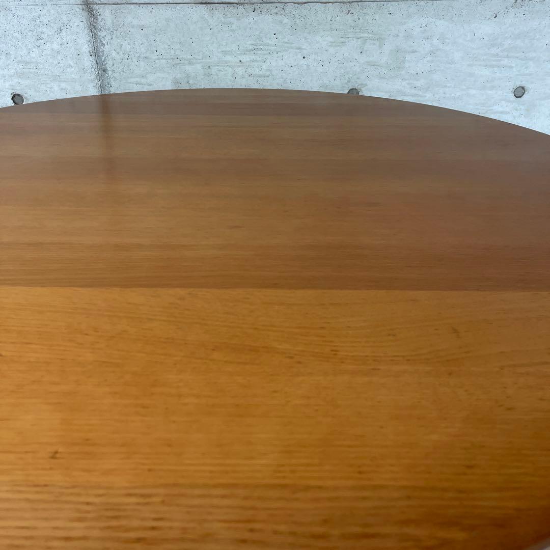 飛騨産業 キツツキ 侭 オーク材 北欧スタイル　ナチュラル円形ダイニングテーブル