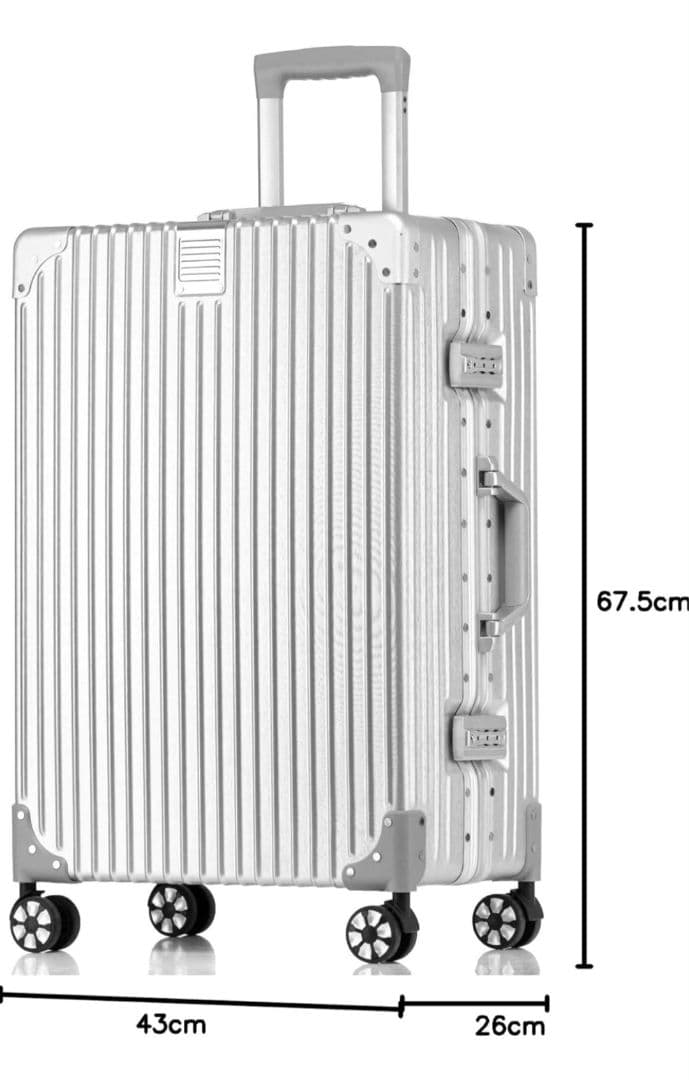 masiko[Yuweijie] スーツケース　アルミフレーム 　Ｌサイズ