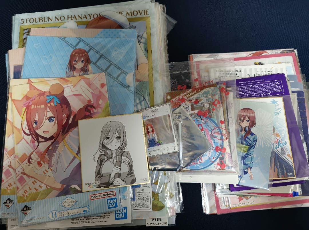 五等分の花嫁　中野三玖　グッズまとめ