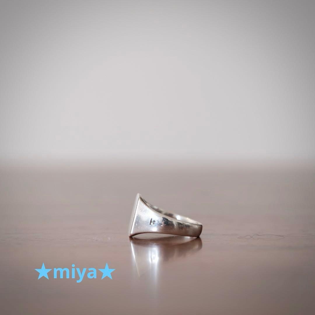 アクセサリー TOMWOOD / Mini Signet Cushion Ring / 46