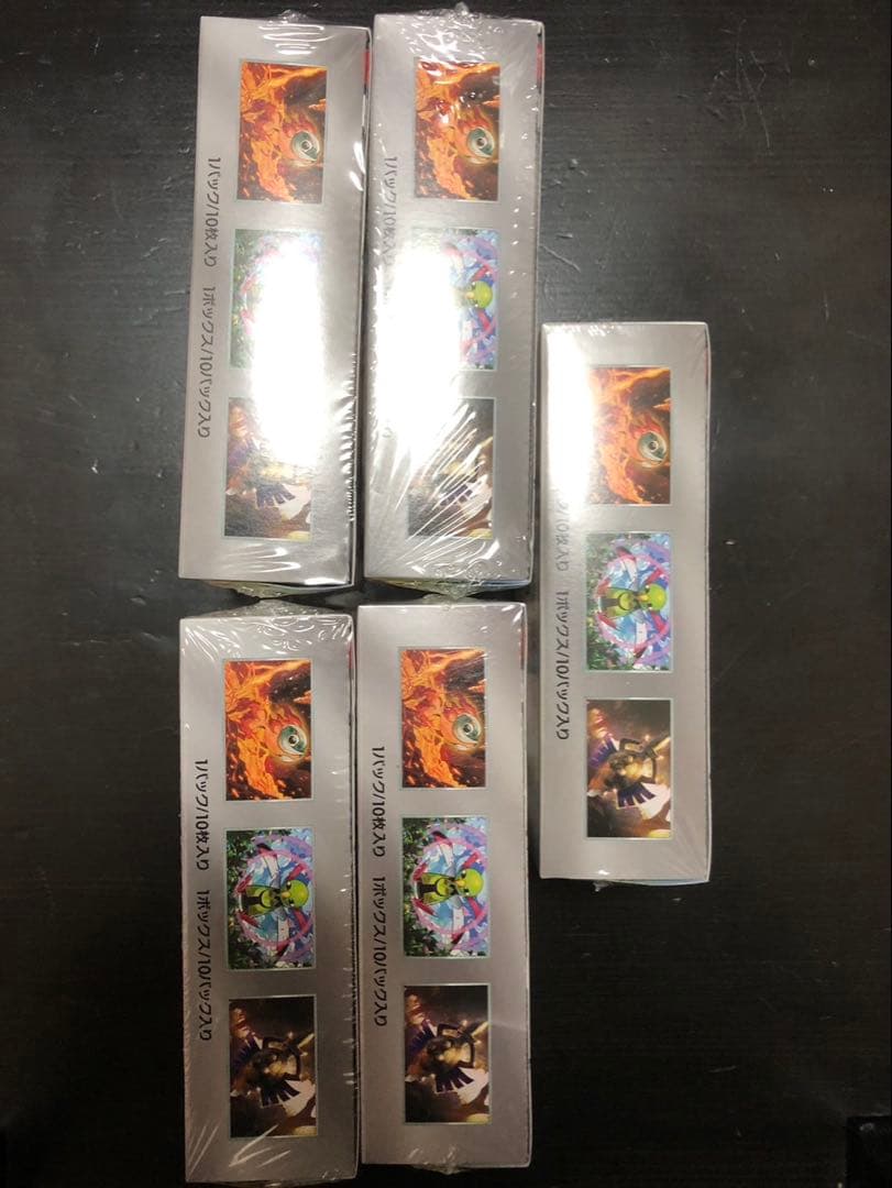 ポケモンカード テラスタルフェスex ロケット団の栄光 各5BOXシュリンク付き