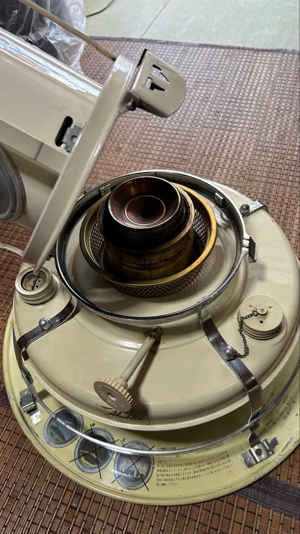 アラジンストーブ37 芯交換済み