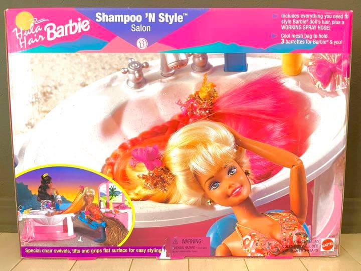 フラヘアー バービー Shampoo ‘N Style Salon ハワイ