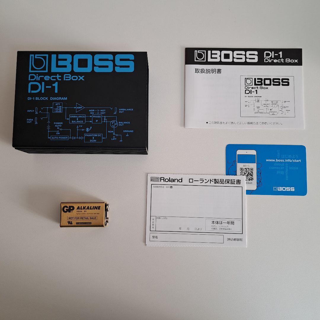 BOSS DI-1 ダイレクトボックス ③