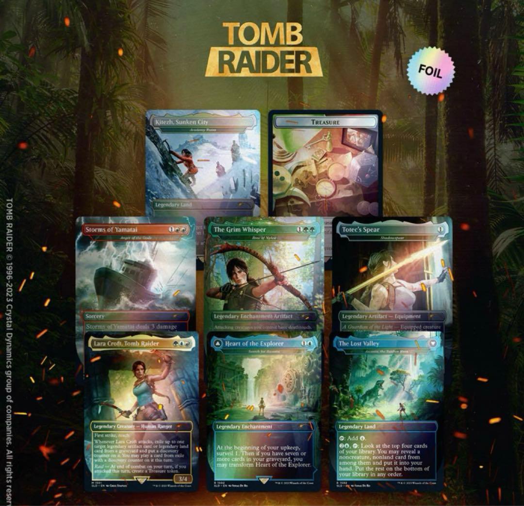 マジック：ザ・ギャザリング Secret Lair x Tomb Raider Foil Edit