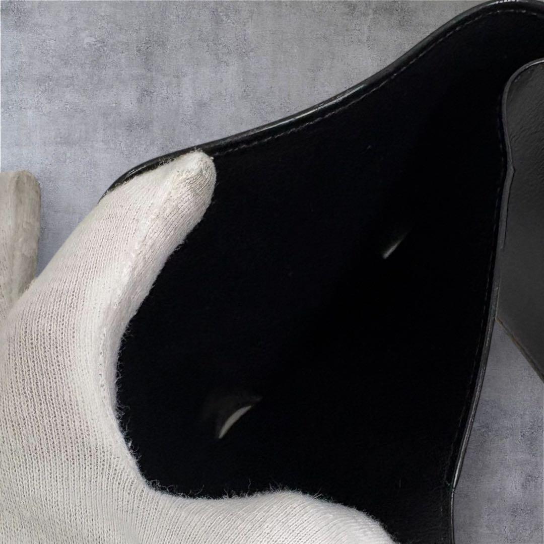 極上美品✨ LOEWE アナグラム バーティカル ウォレット スモール ブラック