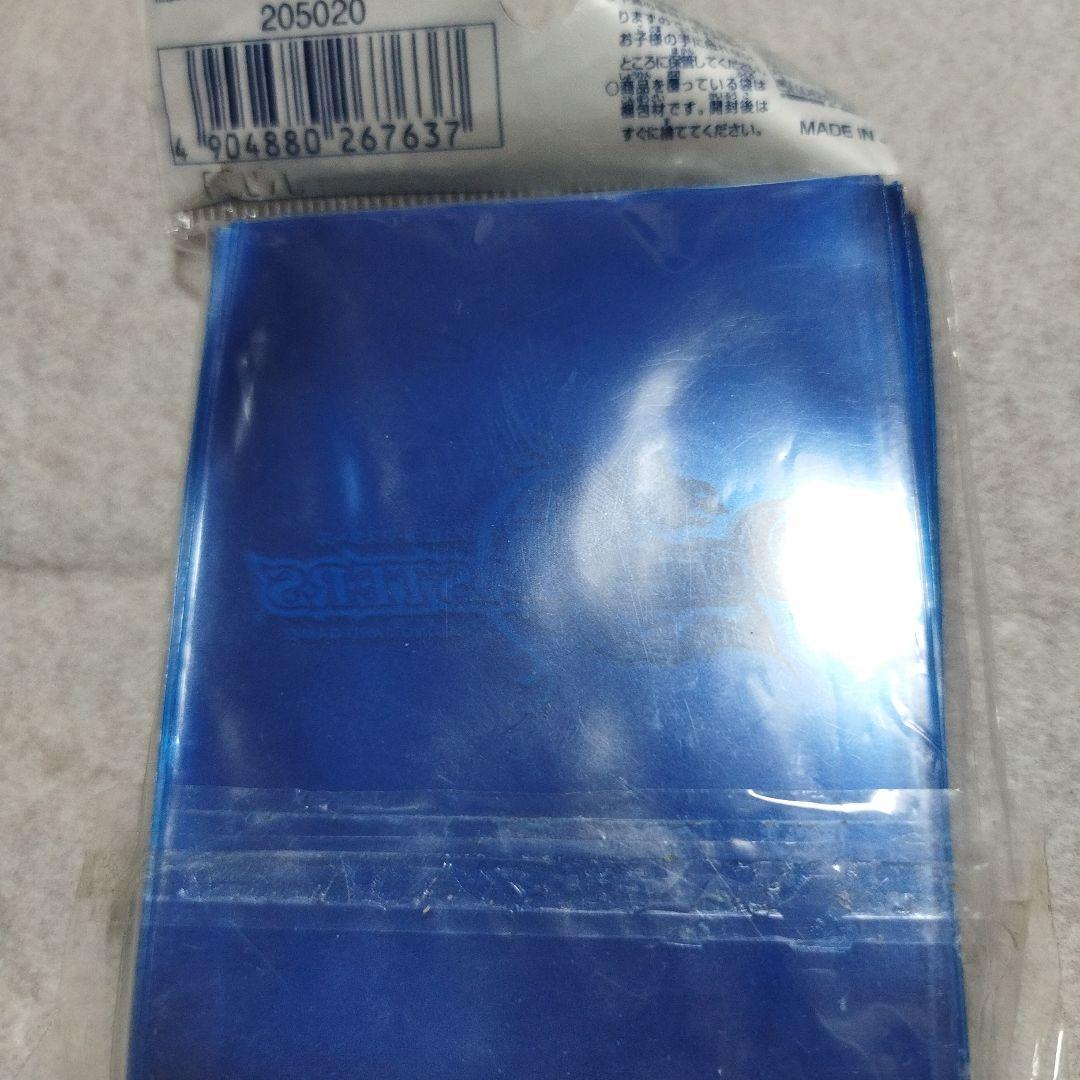 クリアーブルー　旧公式スリーブ　プロテクター　新品 2005年 81枚