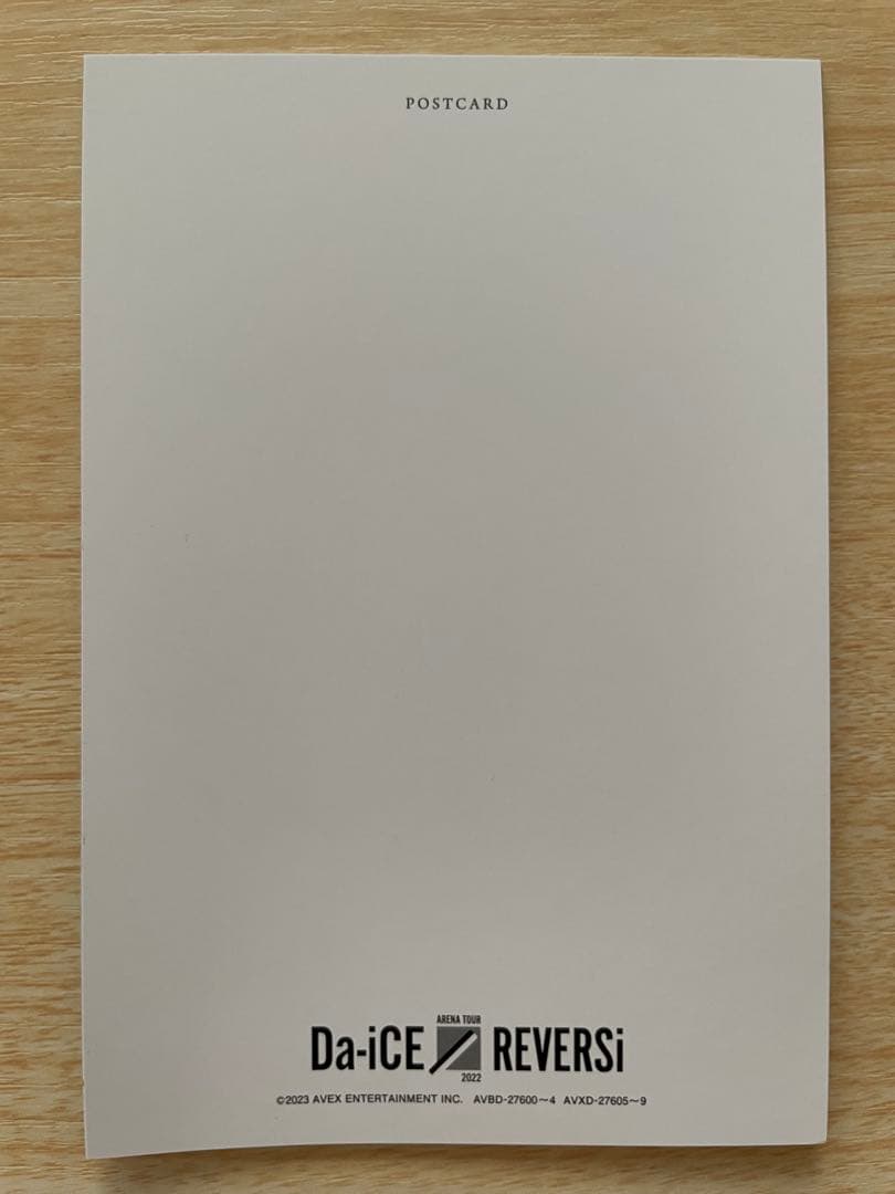 ミュージック REVERSI: Da-iCE ARENA TOUR 2022