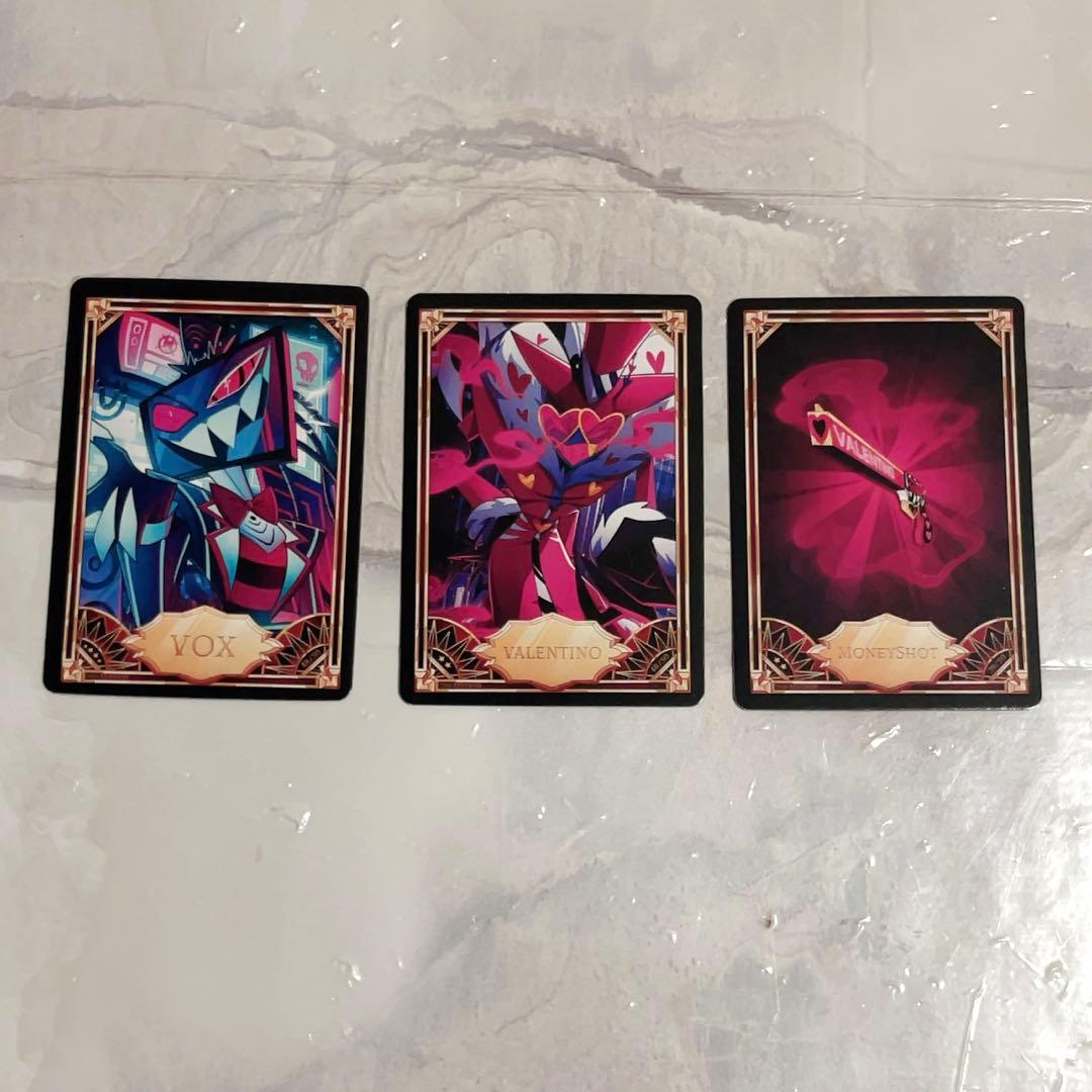 ハズビンホテル　トレーディングカード　ヴォックス　ヴァレンティノ