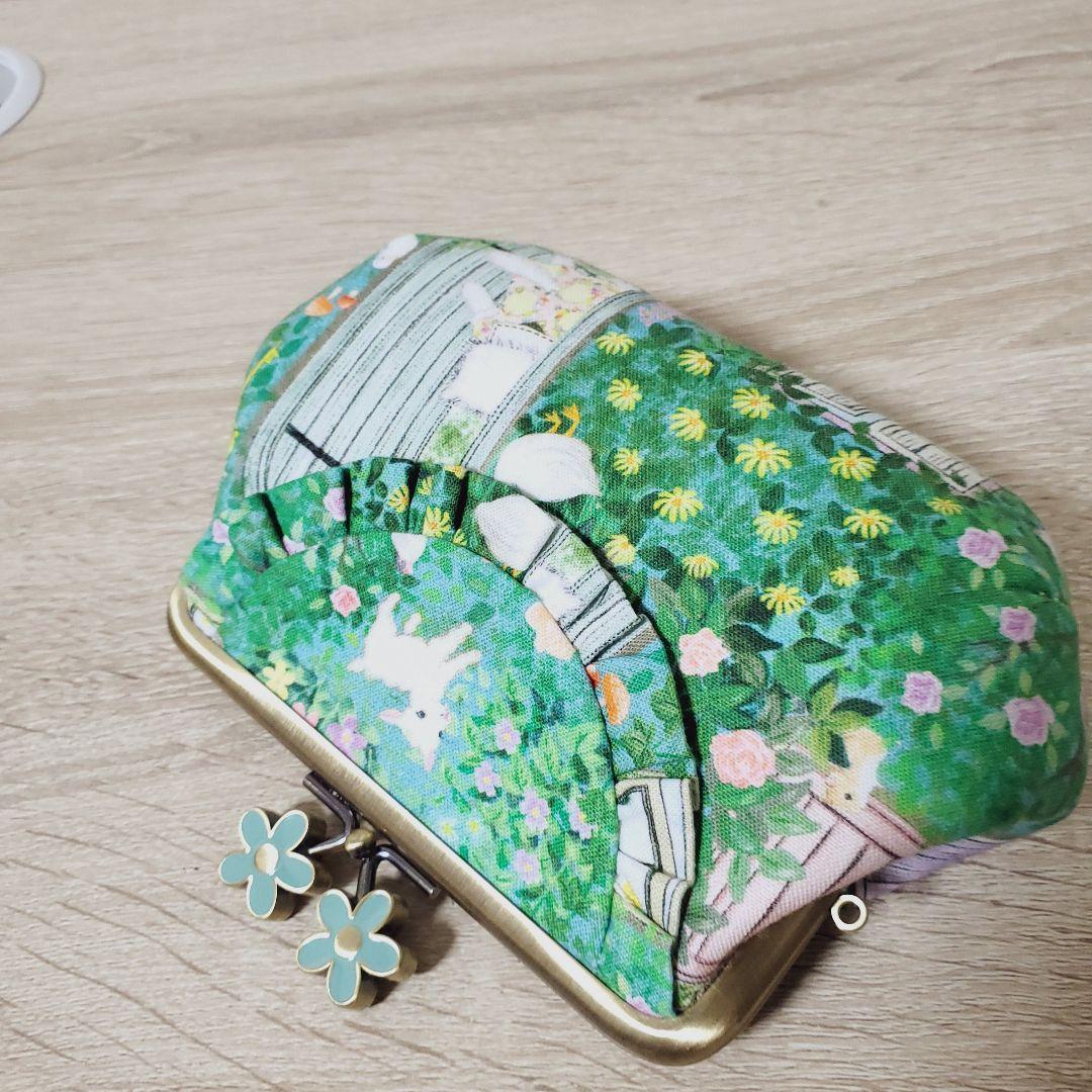 《専用》ハンドメイド 12cm 親子がま口財布 22fabric