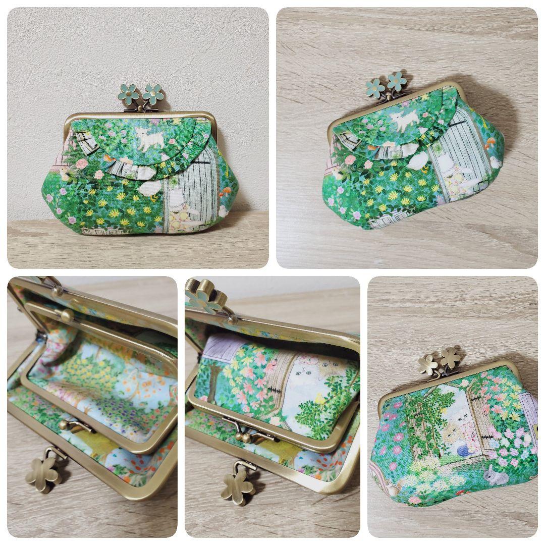 《専用》ハンドメイド 12cm 親子がま口財布 22fabric