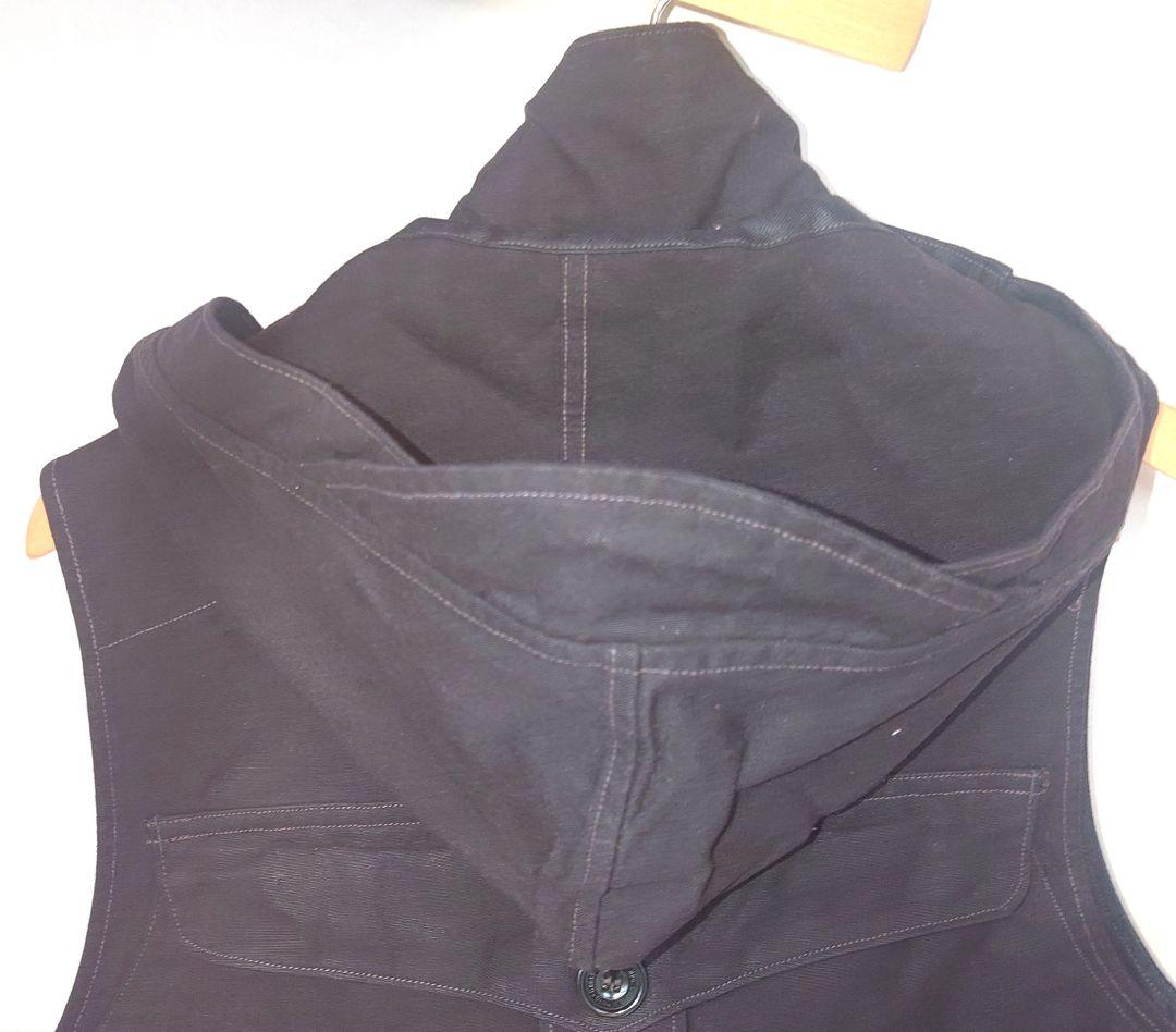 フリーホイーラーズ　サスカッチ 濃黒ダックベスト Size 40 美品