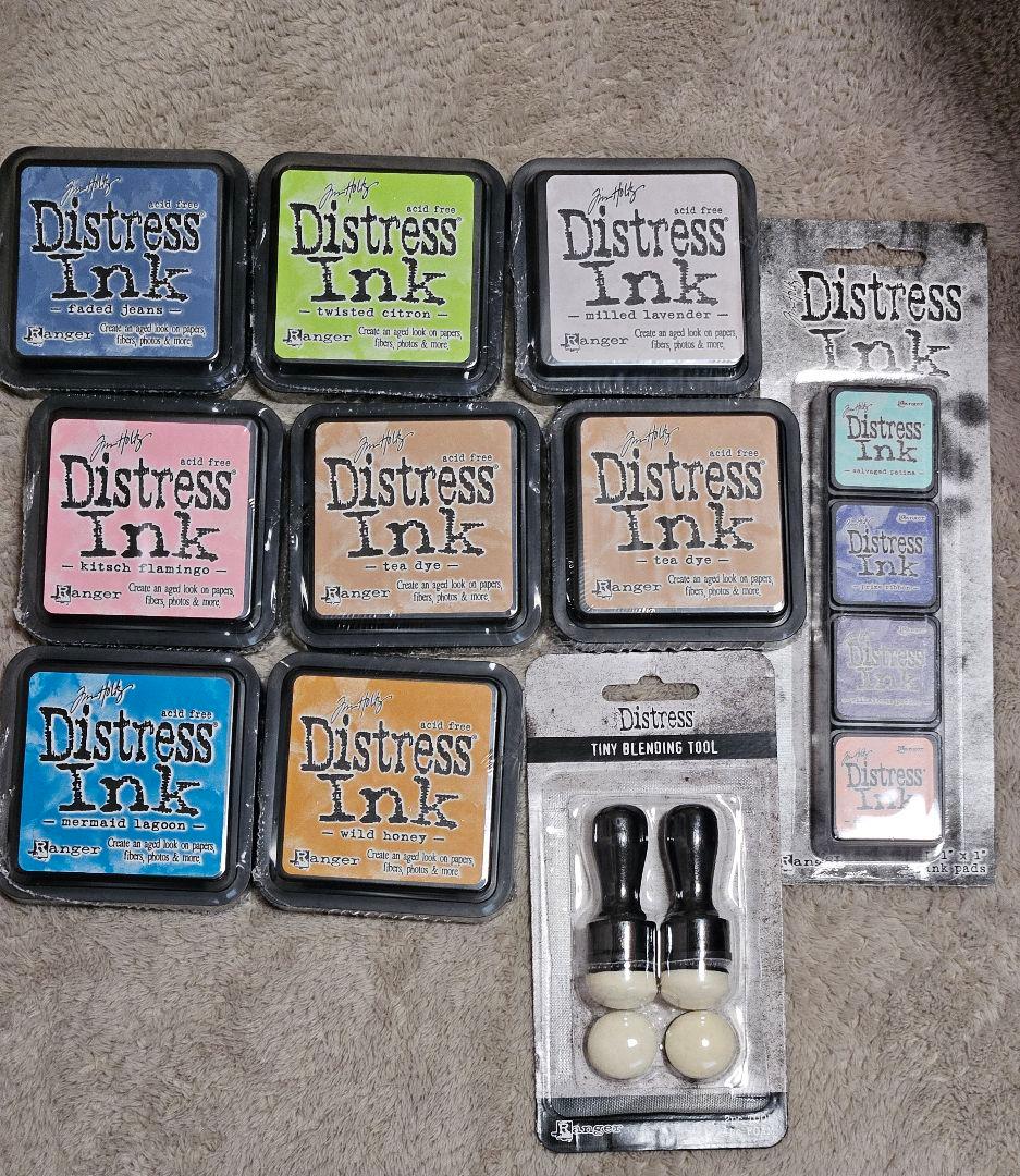 【新品未使用未開封】ティムホルツ ディストレスインク　セット