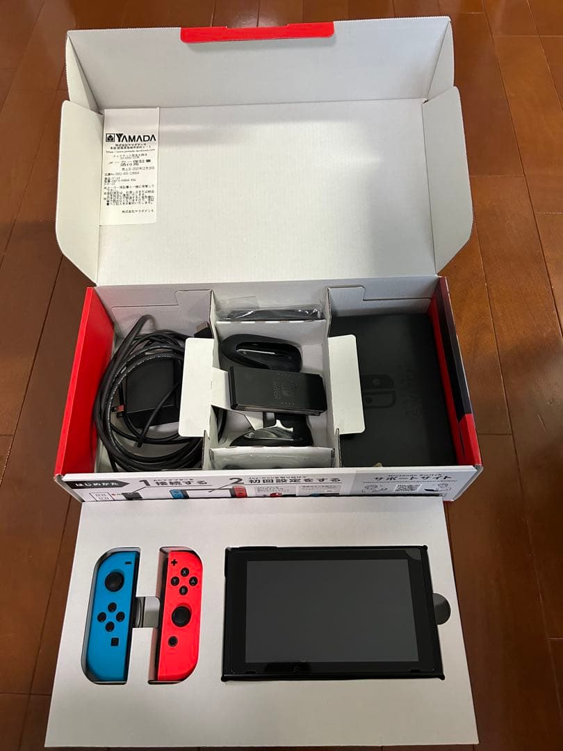 Nintendo Switch 本体 付属品完備+ microSDカード