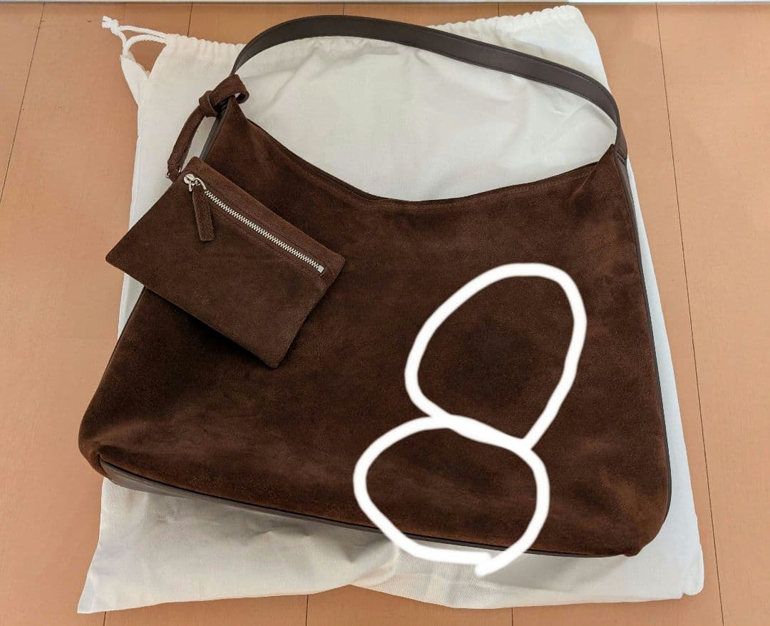 ROH SEOUL Pulpy hobo bag Suede ブラウン