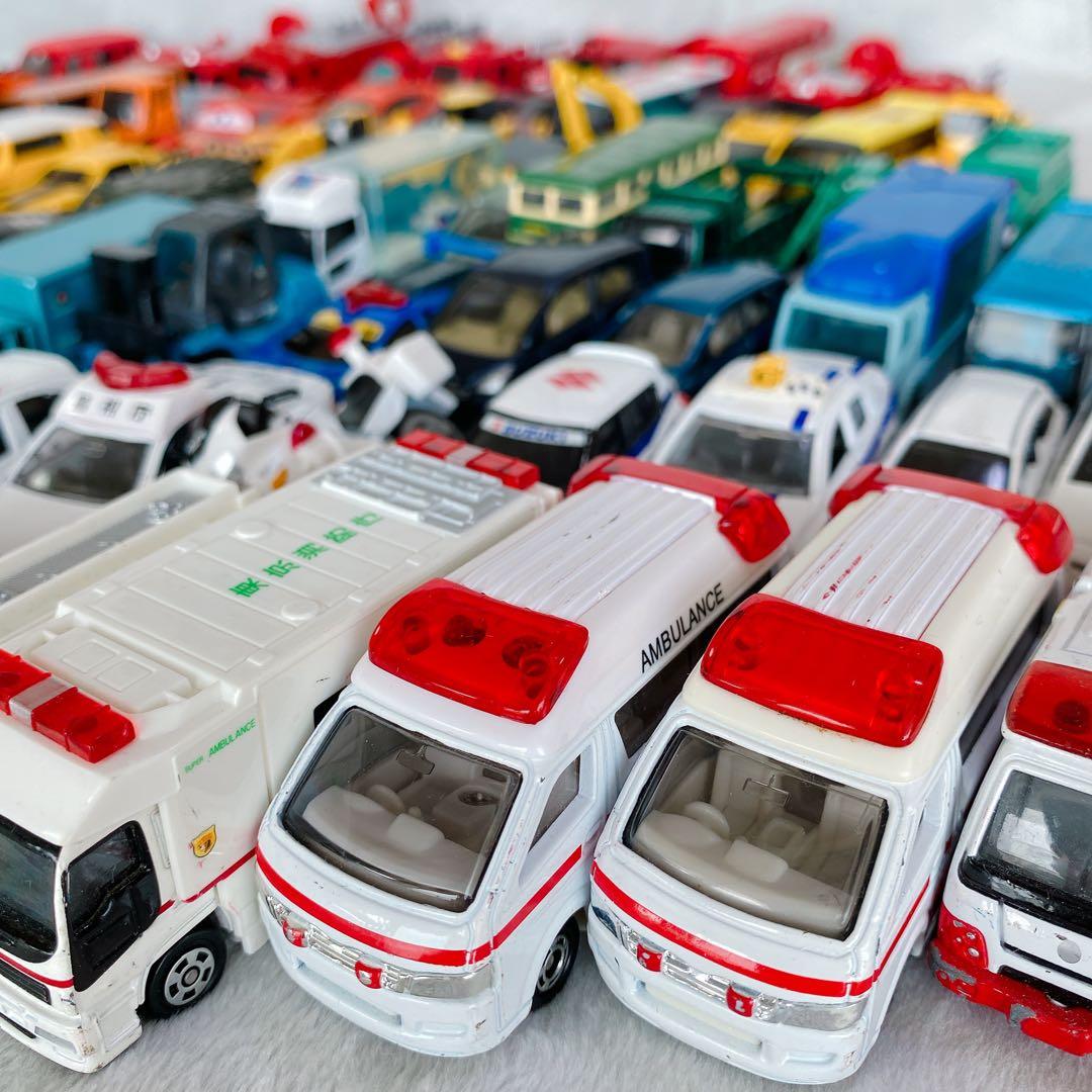トミカ　85台　セット　大量　まとめ売り　ミニカー　車　はたらく車