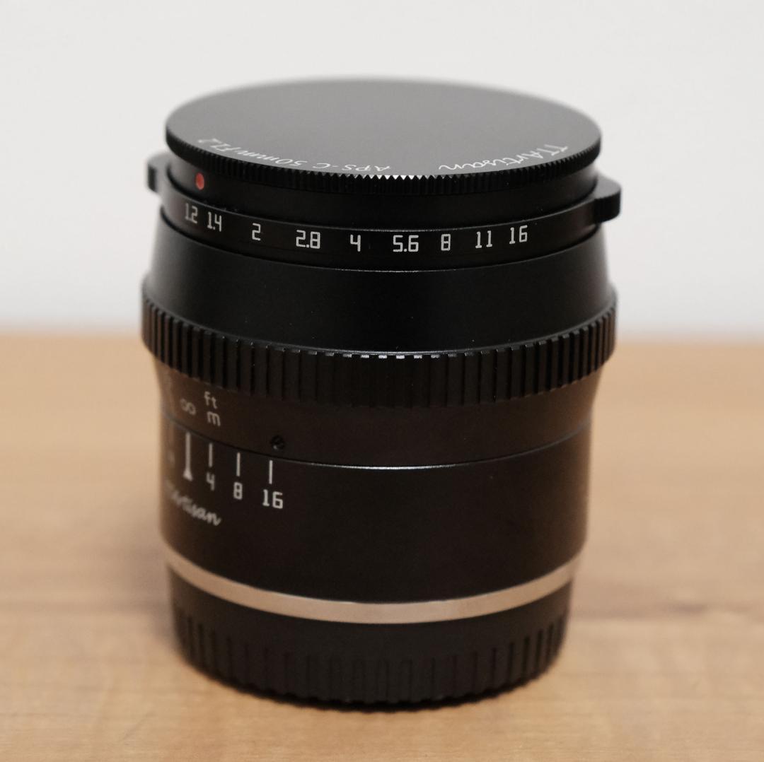 【美品】TTArtisan 50mm f/1.2 C Xマウント 富士フイルムX