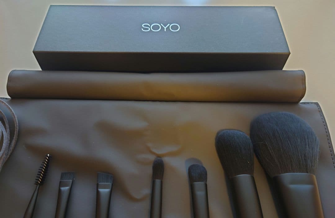 【新品未使用】SOYOブラシ　7本セット　収納ケース付き