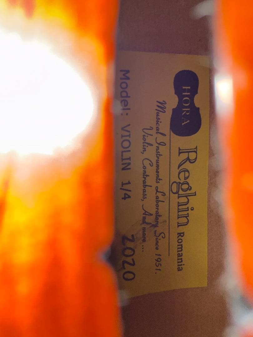 【中古】1/4バイオリン本体 ケース付き