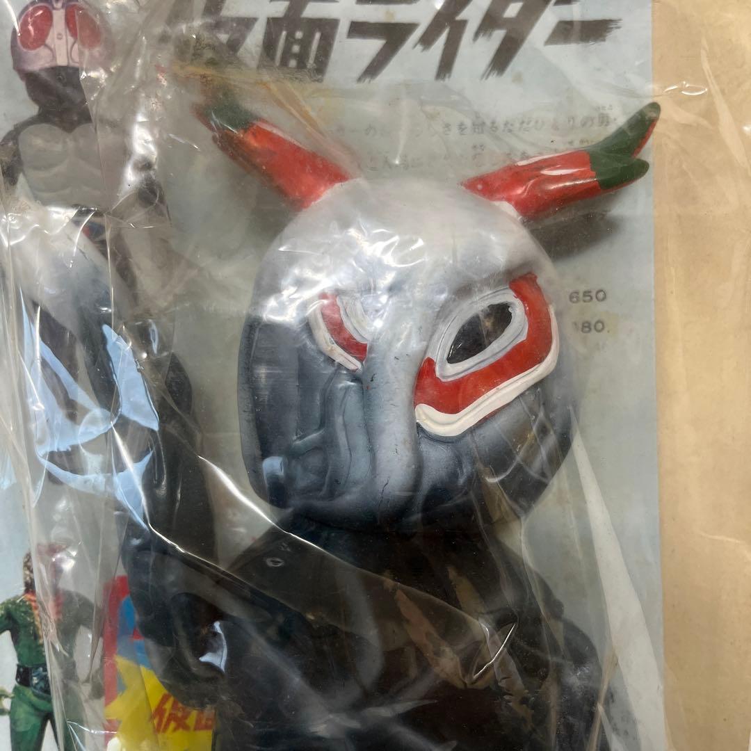 ⚠️デッドストック　仮面ライダー　トリカブト　キングサイズ　当時物　　ソフビ