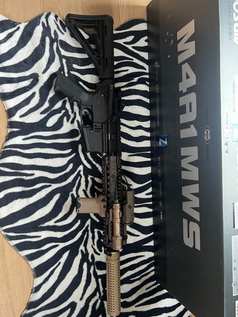 東京マルイ　MWS MK18カスタム　実パーツorマガジン付き