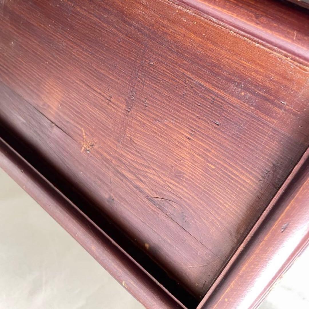 アンティーク　小タンス　ブラウン　古道具　古家具