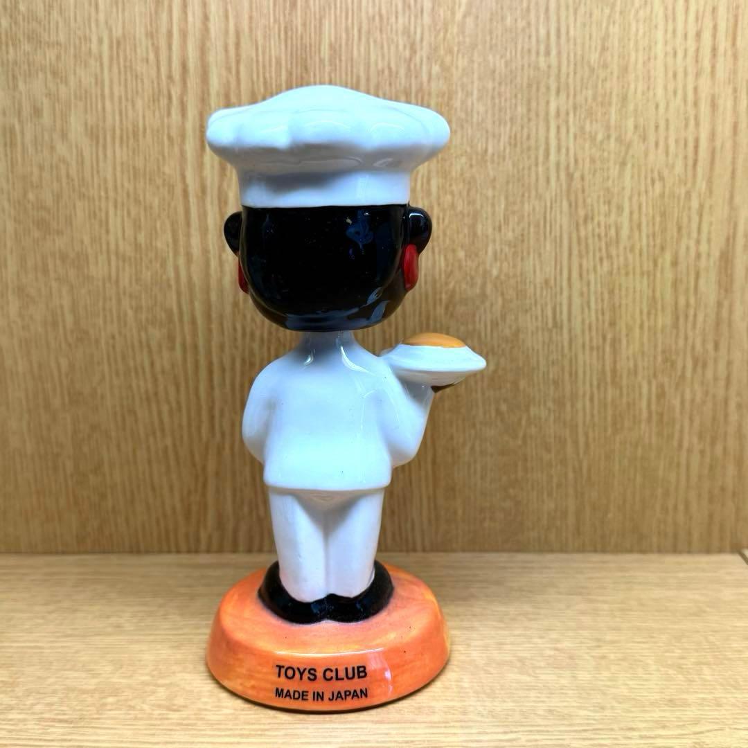 【オリエンタル坊や】　首振り人形　陶器製ツヤ有りver. 化粧箱付き