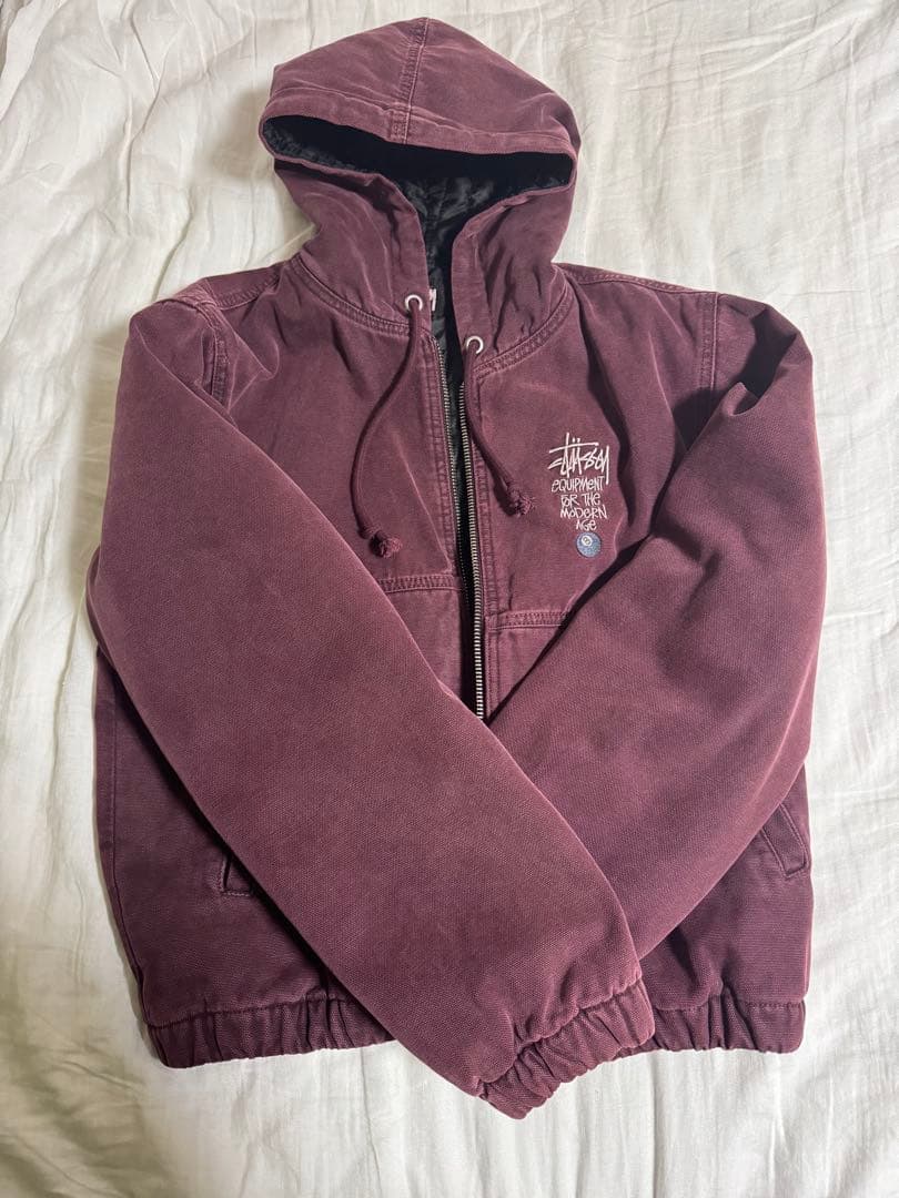 STUSSY CANVAS INSULATED WORK JACKET Sサイズ