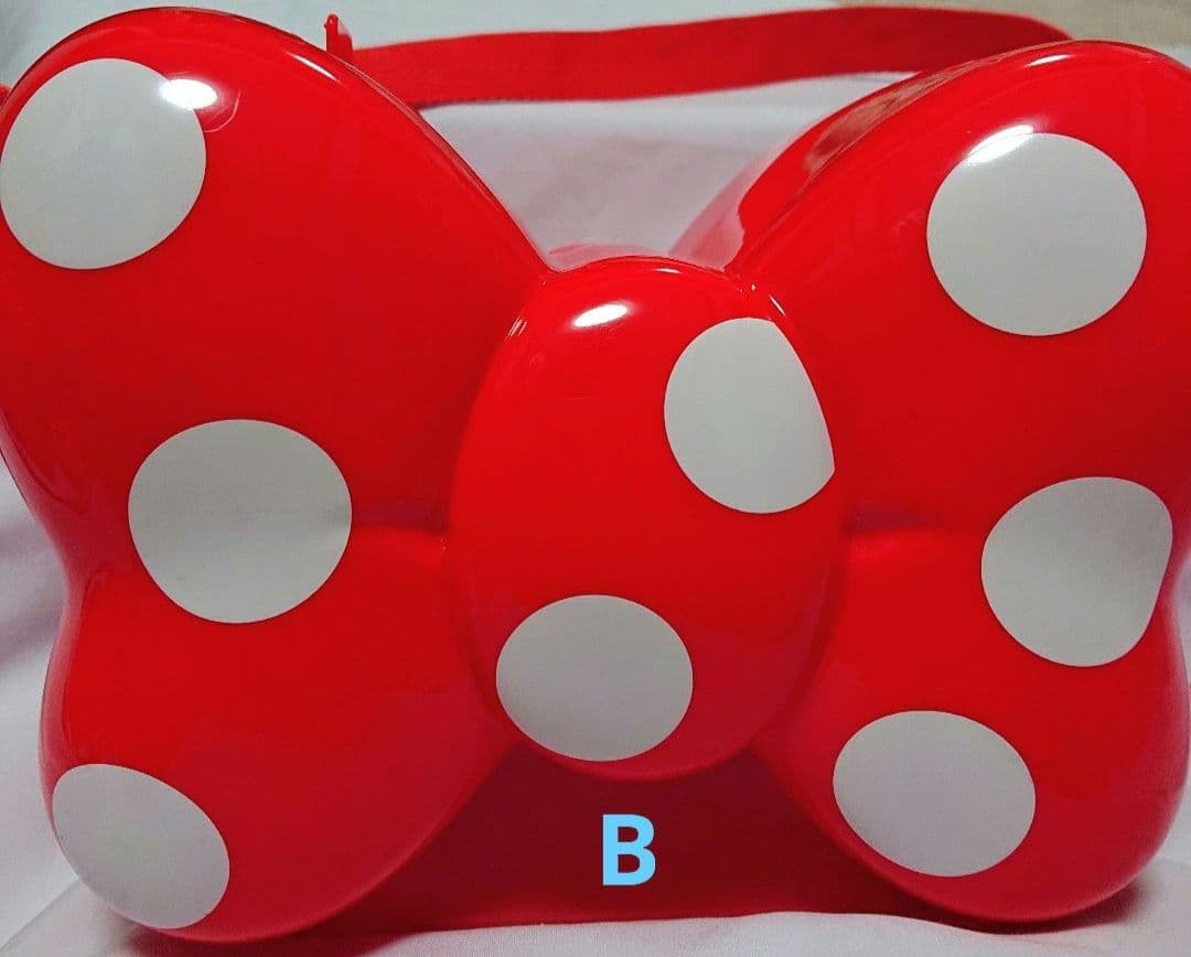 ディズニー ポップコーンバケット ミニー リボン ポップコーンケース